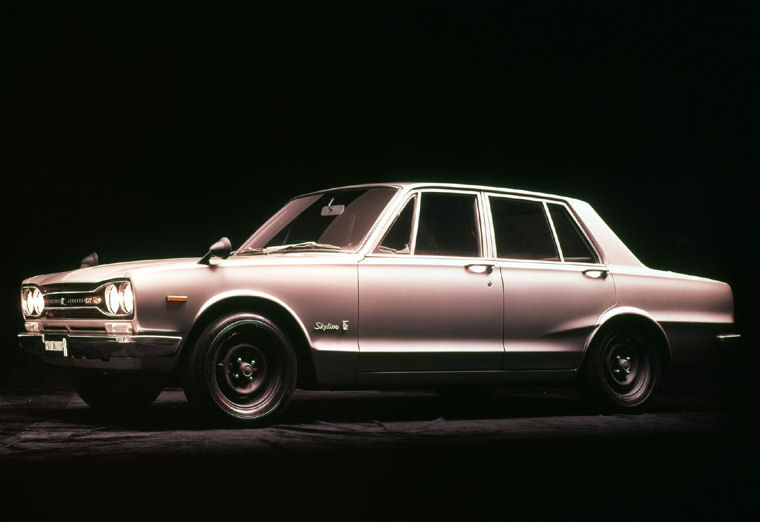 3rd Generation Nissan Skyline: 1969 Nissan Skyline 2000 GT-R Sedan (PGC10) Picture